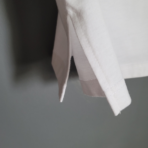 Bob Mackie Wearable Art 100% Cotton Embroidered White Top. Size M - Picture 4 of 8